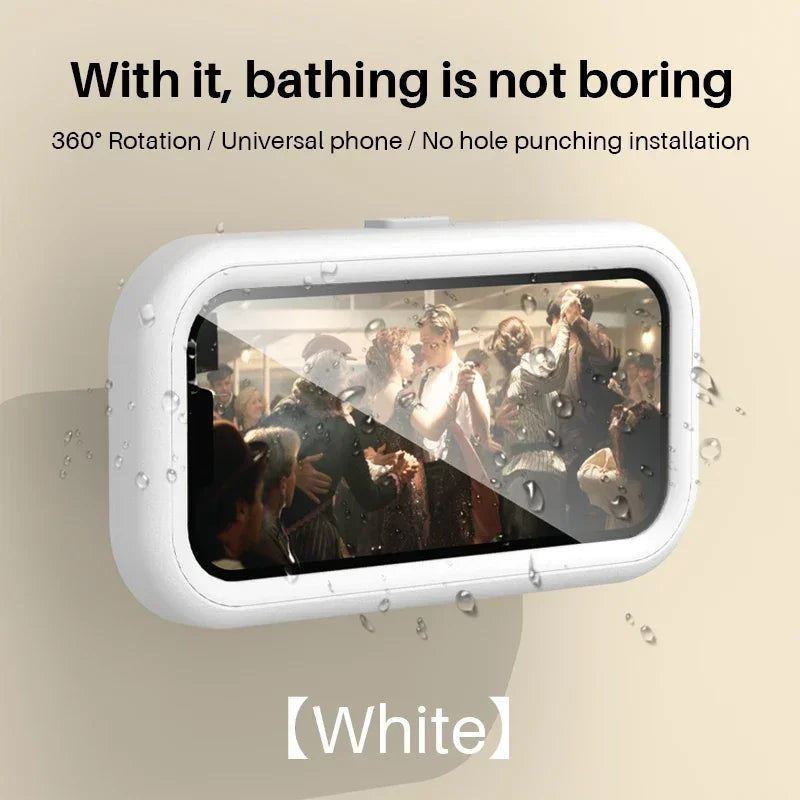 Shower Phone Holder Waterproof 